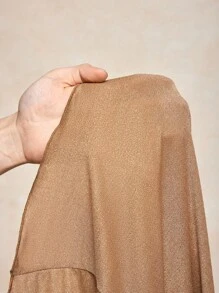 House of One Stretchy Glittery V Neck Button-Up Knit Top Women Summer Fall Casual Transparent Top Brown Button Down Shirt Business Casual Women Fall Women Clothes Old Money Office Outfits For Women Fall Outfits Business Professional Women Business Casual Woman