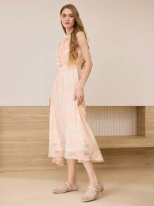 MOTF PREMIUM GIÀY BALLET CÓ CHI TIẾT ĐÁ THỦY TINH - Màu be - Xem 7