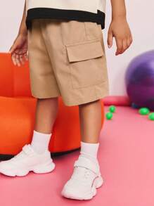 Leap Crew Leap Crew 2pcs/Set Young Boy Casual Striped Polo Shirt And Shorts Set Boys Striped Polo Shirt And Shorts ,Back To School Season, Christmas