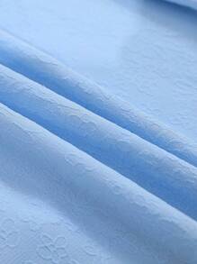 Fairmaia 德国传统女式荷叶边领泡泡袖上衣和连衣裙套装 Dirndl 慕尼黑啤酒节传统德国传统复古无袖女式连衣裙传统 Dirndl 方领连衣裙和围裙，适合十月、万圣节 - 藍色 - 查看 5