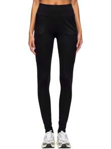 Champion Women Leggings - Black - View 1