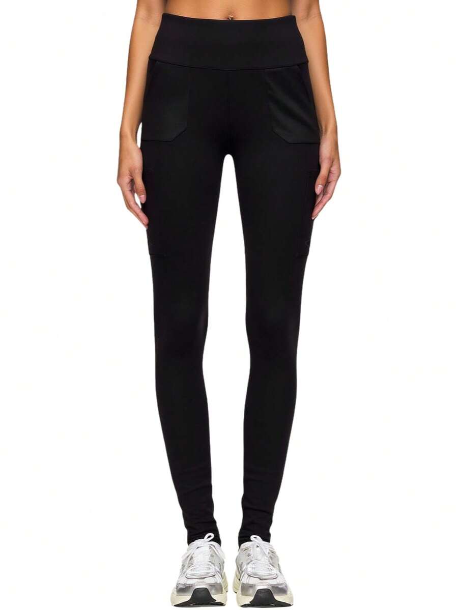 Champion Women Leggings - Black - View 1