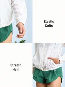 In My Nature Women Versatile Simple Outdoor Sun-Protection Jackets Sun Protection Clothing Women Hiking Jacket Women Thermal Thick Warm Jacket - White - View 7