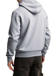Champion Men Zip-Up Hoodies - Grey - View 2