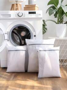 1/3//4/6件洗衣机专用洗衣袋家用内衣文胸防缠绕袋防变形衣服内衣放入洗衣袋