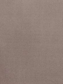 EMERY ROSE 女士休闲日常通勤单排扣羊毛大衣，秋冬 - 淺灰色 - 查看 7