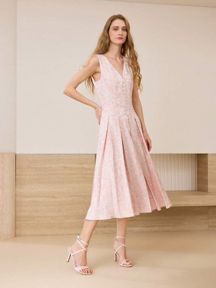 WOMEN'S SEXY SIMPLE VERSATILE ENCORE PINK STRAPPY HIGH HEEL SANDALS FOR PARTY SPRING SHOES