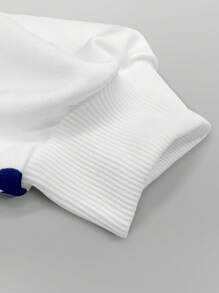 Manfinity Dauomo 男士卫衣上衣，彩色心形满印花图案宽松休闲落肩袖，让你看起来更年轻的小技巧，Ins风，新款男士卫衣，秋季 - 彩色 - 查看 3