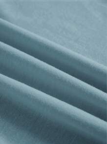 INAWLY Plus Size Women Comfortable Colorful Dachshund Print T-Shirt, Blue Dachshund Graphic Tee Suitable For Casual, Outdoor, Holiday Wear, All Seasons - Dusty Blue - View 5