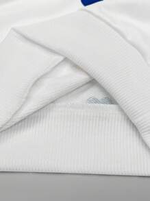 Manfinity Dauomo 男士卫衣上衣，彩色心形满印花图案宽松休闲落肩袖，让你看起来更年轻的小技巧，Ins风，新款男士卫衣，秋季 - 彩色 - 查看 4