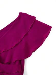 Ellevyn Women's Elegant Long Dress, Fuchsia Pink, New Arrival For Autumn Fall Women Clothes  Homecoming Dress  Modest Dresses For Women Teacher Outfits For Women - Hot Pink - View 14