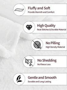 ROMWE Kawaii 1件法兰绒印花盖毯。柔软精致，印有可爱的猫咪图案。可用作床罩、沙发盖、户外毯、卧室毯、办公室盖毯或学生毯。 - 彩色 - 查看 3