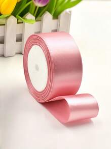 丝带批发手工玫瑰丝带蛋糕鲜花礼品包装丝带蝴蝶结丝带缎带 - 藕粉色 - 查看 3