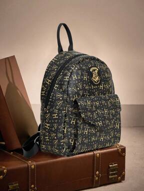 Harry Potter | ROMWE Women's All Over Print Fashion Versatile Commuter Backpack