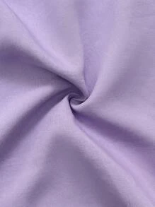 NostaNoir Women's Plus Size Solid Color Long Sleeve Single-Breasted Shirt And Wide Leg Pants Casual 2-Piece Set Fall Cloth For Women - Mauve Purple - View 5