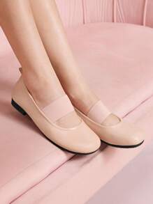 CUCCOO DOLLMOD Women's Fashion Pink Flat Loafers - Pink - View 2