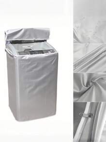 1 件装顶部装载洗衣机罩采用牛津布制成，防水防晒防尘，加厚，适用于学校办公室家用旅行包收纳袋，多种尺寸 - 銀色 - 查看 16