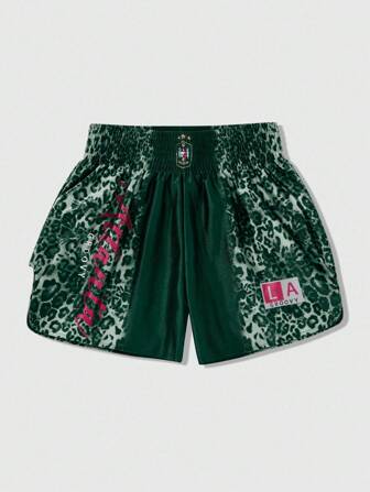 Street Life Pantaloncini da uomo per arti marziali e boxe, adatti per l'uso quotidiano, ideali per la primavera/estate