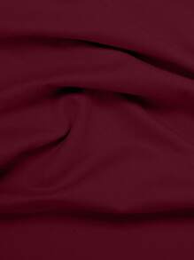 Manfinity Dauomo Men's Summer Casual Solid Color Slim Fit Tank Top - Burgundy - View 3