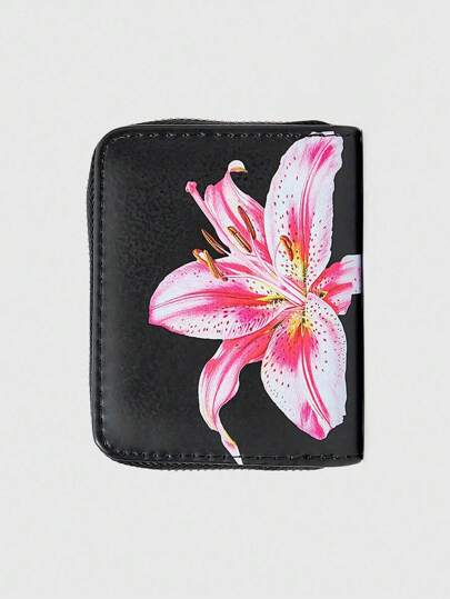 Fairycore Süße Cartoon Elf Urlaubs Kurz-Geldbörse