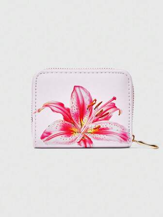 Kawaii Cartera linda de dibujos animados, cartera corta adecuada para vacaciones