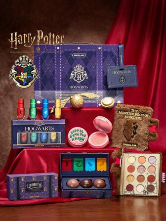 Harry Potter™ X SHEGLAM Ensemble De Collection ComplèTe DéCoration Saint-Valentin Cadeau D'Amour Maquillage Hiver FêTe Plage Voyage Vacances Camping Plein Air Cadeau Rose Mode Fille Nouvel An CosméTique Cosplay Meilleur Voyage Festivals Couleur Fantaisie Campus ÉCole Charme Ambiance Cny Marque Beauté Visage Maquillage CosméTique Pour Femmes Filles Parfait Pour Hiver IdéAl Pour Y2K ÉLéGant Mode Adapté Pour Anniversaire Xmas Cadeau FêTe PrêT Meilleure Couleur
