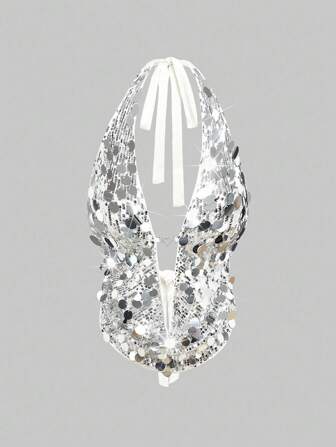 Top corta con cuello de plisado y escote de rayas sexy para mujeres, estilo de vacaciones en la isla