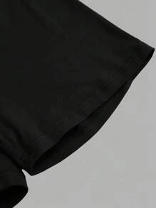 SHEIN EZwear Bộ 4 quần legging ngắn bó sát màu đen, trắng, hồng dành cho nữ, thích hợp mặc vào mùa hè - Nhiều màu - Xem 10