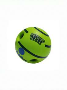 1 件大型摇摆狗玩具球，摇晃发出有趣的咯咯声，吱吱作响的狗玩具球，用于训练牙齿清洁的咀嚼球，适合中大型犬的室内外狗礼物