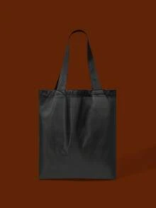 HARRY POTTER X SHEIN 女士休闲百搭可爱手提包，带徽章印花，便携又方便 - 彩色 - 查看 3