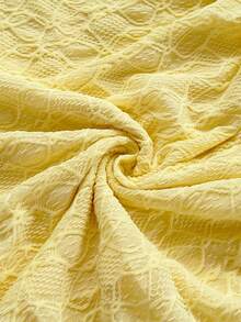 Soleia Damen Urlaubs-Minikleid aus strukturiertem Strickstoff mit Rüschen, Off-Shoulder und ausgestellten Ärmeln, figurbetont, Boho, romantischer Blumenmuster, Urlaub, Blumen Muster