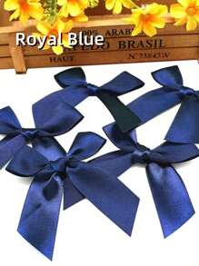 20 piezas de lazos y flores de cinta de unicolor, accesorios para el cabello hechos a mano, adecuados para envolver regalos, fundas de teléfono, decoraciones de ropa - Multicolor - Ver 15
