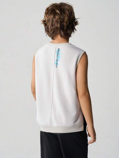 JNSQ Sudadera de estilo callejero de moda para niño preadolescente de vuelta al colegio, adecuada para combinar con camiseta de manga larga o camisa, ideal para el uso diario en otoño/invierno, actividades al aire libre, vacaciones, estilo callejero, fiestas y uso casual