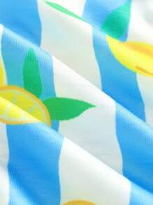 3条装少女柠檬印花无缝舒适内裤 - 彩色 - 查看 5