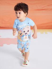 CoComelon X SHEIN Dép đi trong nhà hình dưa hấu 3D dễ thương màu trắng cho bé, chất liệu EVA nhẹ, chống trượt, bảo vệ ngón chân, thích hợp sử dụng trong nhà, tắm vòi sen hoặc đi biển, phù hợp cho cả bé trai và bé gái - trắng - Xem 5