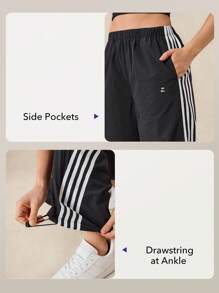 OutZeal Women Lightweight Breathable Water-Resistant Color-Blocked Outdoor Pants Hiking Camping Cycling