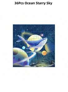 36/180pcs Children's Puzzles Toys For 3-6 6-12 Years Old, Educational Toys Early Childhood Cognitive Puzzles DIY Boys And Girls Intellectual Development Toys,Back To School,Christmas,School Bag,Gift Bag Filling Material