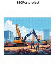 36/180pcs Children's Puzzles Toys For 3-6 6-12 Years Old, Educational Toys Early Childhood Cognitive Puzzles DIY Boys And Girls Intellectual Development Toys,Back To School,Christmas,School Bag,Gift Bag Filling Material