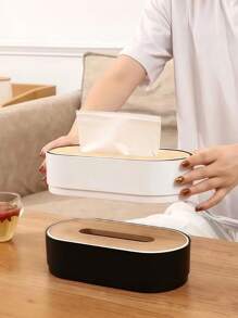 Hộp đựng khăn giấy hình bầu dục kiểu Bắc Âu, hộp đựng khăn giấy để bàn sáng tạo, hộp đựng khăn giấy trang trí. - Nhiều màu - Xem 14