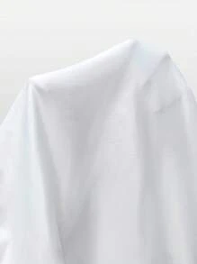 SHEIN LUNE Women's Elegant Fashion Commuter Casual Comfortable Charming Retro Holiday Contrast Color Gold Button Long Sleeve Loose Solid Color Blouse Fall Cloth For Women - Yellow - View 8