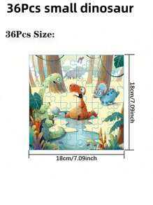 36/180pcs Children's Puzzles Toys For 3-6 6-12 Years Old, Educational Toys Early Childhood Cognitive Puzzles DIY Boys And Girls Intellectual Development Toys,Back To School,Christmas,School Bag,Gift Bag Filling Material