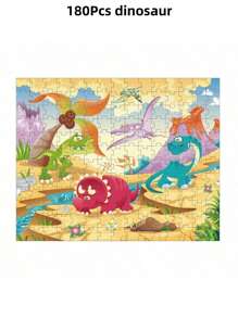 36/180pcs Children's Puzzles Toys For 3-6 6-12 Years Old, Educational Toys Early Childhood Cognitive Puzzles DIY Boys And Girls Intellectual Development Toys,Back To School,Christmas,School Bag,Gift Bag Filling Material