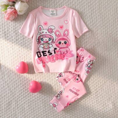 Young Girl Cute Rab…