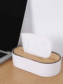 Hộp đựng khăn giấy hình bầu dục kiểu Bắc Âu, hộp đựng khăn giấy để bàn sáng tạo, hộp đựng khăn giấy trang trí. - Nhiều màu - Xem 10