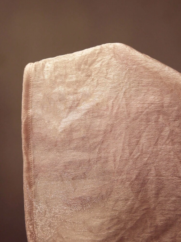 WOMEN'S LACE TRIM FLARE LONG SLEEVE STEREO FLOWER DETAIL BLOUSE, FASHIONABLE & ELEGANT