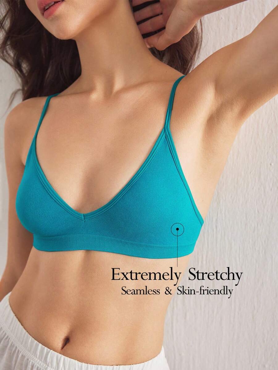 Ocili Áo ngực không dây liền mạch, Áo ngực thoải mái cho phụ nữ - màu xanh lá - Xem 1