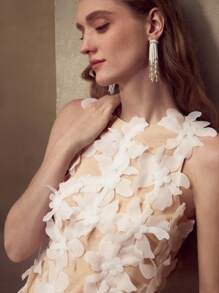 MOTF PREMIUM 修身贴花背心 - 彩色 - 查看 7