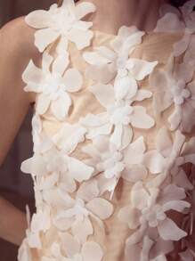 MOTF PREMIUM 修身贴花背心 - 彩色 - 查看 2