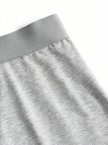 Ocili Leisure Women's Simple Solid Color Comfortable Hipster Briefs EasyComfort - Grey - View 10