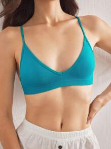 Ocili Áo ngực không dây liền mạch, Áo ngực thoải mái cho phụ nữ - màu xanh lá - Xem 2